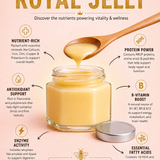 Royal Jelly - 100% Pure Raw Energy Supplement 1.5oz